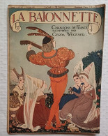 C1 LA BAIONNETTE 1917 Chansons De France ENTIEREMENT ILLUSTRE Par Gerda WEGENER PORT INCLUS France - 1901-1940