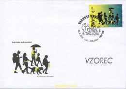 713177 MNH ESLOVENIA 2023 SEGURIDAD VIAL - TENGA CUIDADO, SEA VISTO - Eslovenia