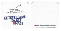 232a Brij. Maes Waarloos Entre Potes, C'est Maes Franse Tekst Rv - Bierdeckel