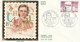 Envellope Timbrée PREMIER JOUR D'EMISSION 14 Janvier 1984   Emile LITTRE - Luxury Proofs