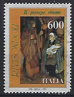 Italy 1991  Krippenspiel Von Rivisondoli  (o) Mi.2166 - 1991-00: Gebraucht