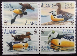 Aland Islands 2001, WWF - Ducks, MNH S/S - Aland