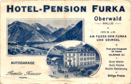 Hotel-Pension Furka, Oberwald * 19. 7. 1932 - Obergoms