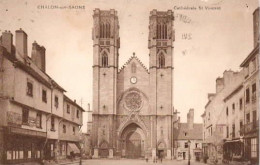 . 71 . CHALON-sur-SAONE . Cathédrale St-Vincent . - Chalon Sur Saone