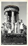 - Dpts Div. -ref-BN451- Haute Garonne - Luchon -photo Allix - Fête Des Fleurs 1956 - Char Temple De L Amour - Fêtes - - Luchon