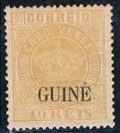 Guiné, 1885, # 22 Dent. 13 1/2, MH - Portuguese Guinea