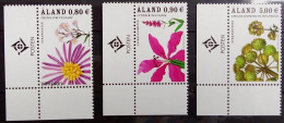 Aland Islands 2007, Beach Flowers, MNH Stamps Set - Aland