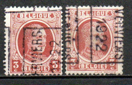 2988 Voorafstempeling Op Nr 192 - VERVIERS 1922 - Positie A & B - Rollenmarken 1920-29