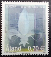 Aland Islands 2007, Europa - Scouting, MNH Single Stamp - Aland