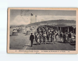 DEAUVILLE : La Plage Fleurie, Le Chemin De Planches Et La Plage - état - Deauville