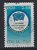 Italy 1991  Europaaisches Jugendtreffen  (o) Mi.2175 - 1991-00: Oblitérés