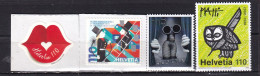 SWITZERLAND-2022-4 X DIFFERENT STAMPS-.MNH. - Nuevos