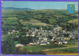 Carte Postale 66. Saillagouse  Vue Aérienne  Blason   Très Beau Plan - Autres & Non Classés