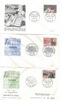 Env. 1er Jour - 3 Enveloppes N° 1403 - 1410 - 1429  - VOIR SCAN - Other & Unclassified