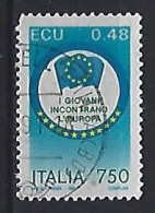 Italy 1991  Europaaisches Jugendtreffen  (o) Mi.2175 - 1991-00: Afgestempeld