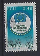 Italy 1991  Europaaisches Jugendtreffen  (o) Mi.2175 - 1991-00: Gebraucht