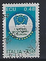Italy 1991  Europaaisches Jugendtreffen  (o) Mi.2175 - 1991-00: Gebraucht