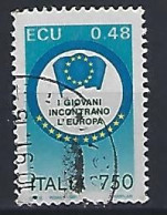 Italy 1991  Europaaisches Jugendtreffen  (o) Mi.2175 - 1991-00: Gebraucht