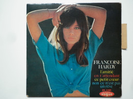 Françoise Hardy 45Tours EP Vinyle L'Amitié / Ce Petit Cœur - 45 Rpm - Maxi-Single