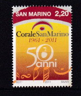 SAN MARINO-2011-ART MUSIC,-.MNH. - Unused Stamps
