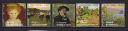 SAN MARINO-2011-PAINTERS-CEZANNE-DEGAS-MONET-PISARRO-RENOIR,-.MNH. - Unused Stamps