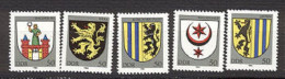 DDR   2490/2494       * *  TB    Cote 4 Euro   - Unused Stamps