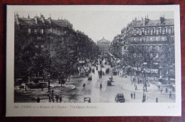 Cpa Paris ; Avenue De L'Opéra - Places, Squares