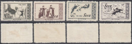 Chine 1952  - Timbres Neufs Emis Sans Gomme. Yvert Nr.: 943/946. Michel Nr: 176/179 ..... (VG) DC-12591 - Ungebraucht