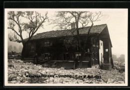 AK Vandans I. M., Hochwasserkatastrophe 12.08.1933, Beschädigtes Haus  - Andere & Zonder Classificatie