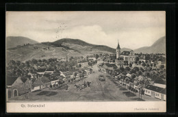 AK Göllersdorf, Grossstelzendorf, Ortspartie Mit Kirche  - Other & Unclassified