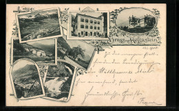 AK Hofgastein, Hotel Turri, Wasserfall, Ortsansicht  - Andere & Zonder Classificatie