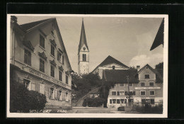 AK Wolfurt, Gasthaus, Bäckerei U. Handlung Z. Schwanen, Kirche  - Sonstige & Ohne Zuordnung