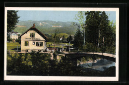 AK Hörbranz /Vorarlberg, Bad Diezlings, Grenzbrücke Und Zollwachhaus  - Other & Unclassified