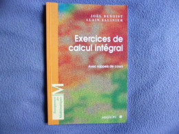 Exercices De Calcul Intégral Avec Rappel De Cours - Scienza