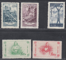 Chine 1953  - Lot De 3 # Séries De Timbres Neufs Emis Sans Gomme ..... (VG) DC-12592 - Unused Stamps