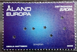 Aland Islands 2009, Europa - Astronomy, MNH Unusual Single Stamp - Ålandinseln