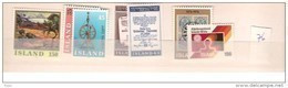 1976 MNH Iceland, Island, Year Complete,posffris - Full Years