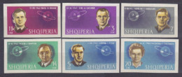 1963 Albania 757b-762b Cosmonauts Of The USSR 45,00 € - Europa