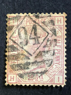 GREAT BRITAIN  SG 141  2½d Rosy-mauve, Plate 7, Orb Wmk  CV £85 - Gebruikt