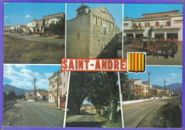 Carte Postale 66. Saint-André  La Cave Coopérative Vinicole  Très Beau Plan - Other & Unclassified