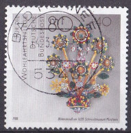 BRD 1988 Mi. Nr. 1386 O/used Vollstempel (BRD1-8) - Gebruikt