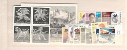 1988 MNH Iceland, Year Complete, Postfris** - Full Years