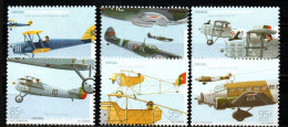 Portugal 1999 - Mi.Nr. 2347 - 2352 - Postfrisch MNH - Flugzeuge Airplanes Militär Military - Aviones