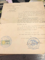 Viet Nam Suoth Old Documents That Have Children Authenticated Before 1936 PAPER Have Wedge (20$ Con Nem Ngoai Giao )QUAL - Collections