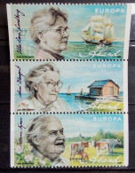 Aland Islands 2009, Writer, MNH Stamps Strip - Aland