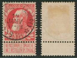 Grosse Barbe - N°74 Obl Relais "Hofstade (flandre)" - 1905 Barbas Largas