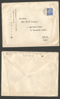 GERMANY - XX. 1942 (27 Julio) WWII, Berlin - Japan, Tokyo Via Siberia. Fkd Envelope Bilingual Address, 25 Pf Rate, Tied  - Other & Unclassified