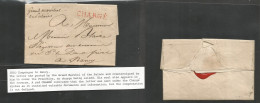 France - Prephilatelly. 1810 (27 March) Compiegne - Nancy. EL With Text. Grand Marechal Du Palais. Registerd Letter. Fin - Other & Unclassified