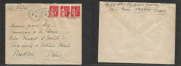 FRANCE - XX. 1935 (20 July) Aix En Provence - China, Hankow Via Siberia, Soviet Mision. Multifkd Peace And Comerce Issue - Other & Unclassified