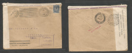 FINLAND. 1915 (2-3 July) Russian Admin, Helsinki - Ceylon, Colombo (4 Aug) Indian Ocean WWI Single 10 Kop Fkd Env, Finni - Andere & Zonder Classificatie